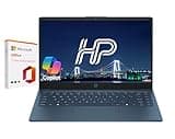 PLUS·ERA Customized Laptop, Created Using HP 14" Business & Student Laptop Computer with 1-Year Office 365, Quad-Core Intel Processor, 4GB/8GB/16GB RAM, 128GB UFS, AI Ready, Windows 11, Waterfall Blue