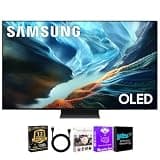 Samsung 55 Inch Class S90H Series 4K OLED Vision AI Smart Tizen TV Bundle with HDMI Cable, Streaming Bundle and 12 Month CPS Protection Plan, HDR Gaming TV, WiFi Smart Entertainment Hub