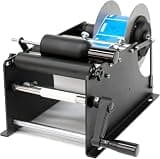 Manual Round Bottle Labeler for Glass & Metal Bottles - Easy-to-use Label Applicator for DIY Projects, Crafts, and Small Business Packaging
