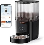 WOPET Automatic Cat Feeder, 5G&2.4G Smart WiFi Pet Feeder with App Control, 4L Capacity, 1–10 Meals per Day, Slow Feeding Mode, 10s Voice Recorder, Timed Cat Food Dispenser for Cats & Small Dogs