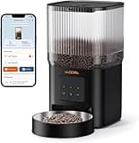 WOPET Automatic Cat Feeder, 5G&2.4G Smart WiFi Pet Feeder with App Control, 4L Capacity, 1–10 Meals per Day, Slow Feeding Mode, 10s Voice Recorder, Timed Cat Food Dispenser for Cats & Small Dogs