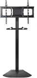 UWYTGF Monitor Arms Tv Stand Universal Tv Stand Mobile LCD Universal,Tv Mobile Stand Shockproof Arc-Shaped Design Vertical Integrated Tray