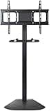 iumLeap Monitor Arms TV Stand Universal TV Stand Mobile LCD Universal, TV Mobile Stand Shockproof Arc-Shaped Design Vertical Integrated Tray