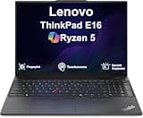 ME2 Customized Laptop, Created Using Lenovo ThinkPad E16 Gen 3 AI Business Laptop 16" Touch FHD+ Display (AMD Ryzen 5 230 (> Ryzen 5 7535U), 16GB/32GB/64GB DDR5, 512GB/1TB/2TB PCIe SSD, Win 11 Pro)