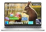 Dell Pro 16 Premium Business Laptop, 16" WUXGA 1920 x 1200p IPS Display, Intel Ultra 5 225U (12 cores,up to 4.8 GHz), 16GB DDR5 RAM, 512GB SSD, Backlit Keyboard, Win 11 Pro, WiFi 6E BT5.3