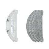 FBUGZENQN Compatible for Roidmi,Eve Plus,Sweeping Mopping All-in-One Vacuum Cleaner Accessories Mop Pads Supports Parts Mop Cloth Rag Bracket Kits(4pcs)