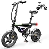 AYOLNY Electric Bike for Adults, 1000W Peak Motor 14" Foldable Ebike