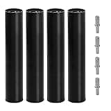 Skuehod 13 Inch Metal Bed Legs Replacement for Electric Adjustable Bed Base Frame, Tall Bed Feet Screw in, Set of 4