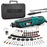 NEU MASTER 180W Rotary Tool Kit with 160 Accessories, 6-Speed Corded Rotary Tool Set 10000-35000 RPM with Flex Shaft, Electric Engraving Tool for Grinding Sanding Carving Polishing Drilling DIY