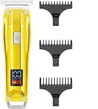 WTYBRMYO Hair Clipper for Men Trimmer Electric Cutting Machine Professional Barber Cordless Digital Display for