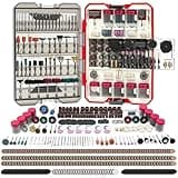 Refenlan 699PCS Rotary Tool Accessories Kit, 1/8" Shank Rotary Tool Bit for Dremel, Universal Attachments for Cutting, Sanding, Polishing, Grinding, Drilling