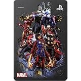Seagate Game Drive for PS4 Marvel's Avengers LE - Avengers Assemble 2TB External Hard Drive - USB 3.0, Metallic Gray, Officially Licensed Compatibility with PS4 (STGD2000104)