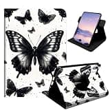 HSDEXWRI 360 Rotate Folio Tablet Case for iPad mini 6/7 / iPad mini A17 Pro