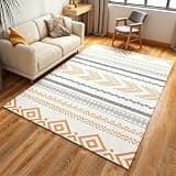 sunbiaouk Portable Heated Floor Mat, Electric Heated Rug Mat, Indoor Floor Heater for Area Rugs, Heating Mat for Large Rooms