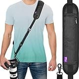 Altura Photo Camera Strap with Quick Release and Safety Tether - Adjustable Neck Strap for Photographers - DSLR, Mirrorless Crossbody Shoulder Sling for Canon Nikon Sony Cameras