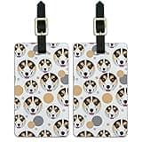 Graphics & More Dog Puppy-Pembroke Welsh Corgi Face Tri-Color, White