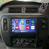 7 Inch Android 13 Car Stereo for Nissan Patrol 1997-2009 GU Y61, Double Din Radio with Wireless CarPlay & Android Auto, 2GB+32GB, GPS Navigation, Bluetooth, WiFi, SWC, Backup Camera