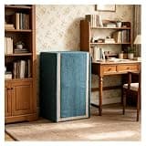 CHZDPP 6 Color Safe Cover for Appliances/Storage Cabinet, Customisable Safe Covers Disguise with Pull Open Zipper, Safety Dust Cover for Long Term Use(Blue,22x18x31in/55x45x80 cm)