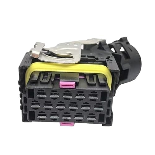 HUABAO 16 36 89 Pin EDC7 Common Rail ECU Connector Car PC Board Socket Engine Transmission Plug 1928404195 4199 4201 504122542(16pin with Terminal,5 Sets)