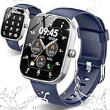 Csasan Smart Watch for Men Women(Answer/Make Call), 1.91" HD Screen Smartwatch Heart Rate/Sleep/Steps Monitor, 100+ Sports Fitness Watch, IP68 Waterproof Activity Trackers for Android iOS Blue