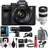 Sony a7 V Full-Frame Mirrorless Interchangeable Lens Camera with 28-70mm II Lens Bundle with Sony FE 50-150mm f/2 GM Full Frame Camera Lens (Sony E) + 64GB Card + Camera Bag + Accessories