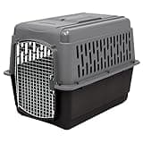 Petmate Large Breeds Dog Kennel, Various Sizes, Dark Gray/Black, Made in USA