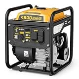 Fieldoria 4800W Generators for Home Use, Open Frame Inverter Generator Gas Powered, Portable Gas Generator with ECO Mode for RV Ready, Home Backup, Camping Outdoor and Emergency, EPA Compliant
