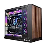 KOTIN Gaming PC Desktop, Ryzen 7 9800X3D, GeForce RTX 5070 12GB, 32GB DDR5 6000MHz, 1TB PCIe 4.0 SSD, 11.3" Smart Display, 360mm Liquid Cooler, WiFi 7, Windows 11 Home, ARGB Gaming Tower
