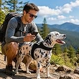 Waterproof Mini GPS Collar Realtime Tracker, Wireless Pet Surveillance Device, XXL Size GPS GPS Tracker Tracker for Dog Collars for Small Dogs Dogs with Long Battery Life, Real-Tim