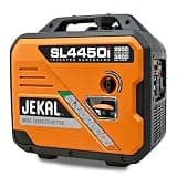 3800 Peak Watt Inverter Generator, 3500 Running Watts Portable Gas Generator with Electric Start, RV Ready, Parallel Ready, CO Sensor Auto Shutoff for Home Backup & Camping