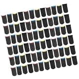 Toddmomy 40 Pairs Gaming Thumb Sleeves for Mobile Phones and Tablets Carbon Fiber Material with Antislip Design Lightweight Finger Sleeves for Touchscreen Gaming