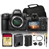 Nikon Z8 Mirrorless Camera Bundle, 45.7MP Full Frame Professional Digital Camera, 8K Video, EXPEED 7, 493-Point AF, Z Mount Bundle with Camera Bag + 64GB UHS-II Memory Card
