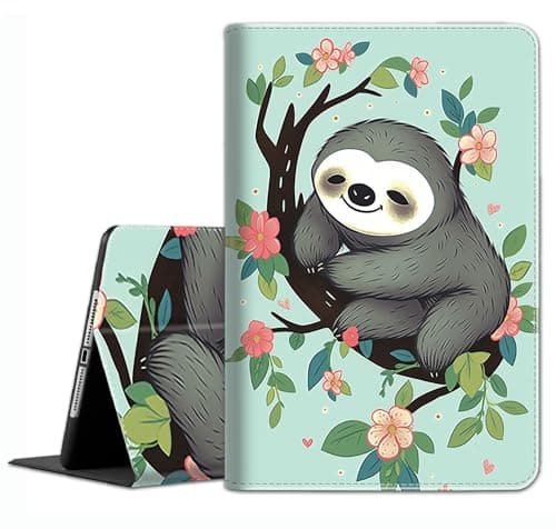 Case for Samsung Galaxy Tab S5e 10.5 2019 SM-T720/T725 - Slim Fit Standing Cover with Auto Sleep/Wake for Samsung Galaxy Tab S5e 2019,Cute Sloth