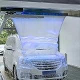 Professional Brushless 360° Contactless Car Wash Machine - Contactless High-Pressure Automatic Car Wash Machine, Equipped with A High-Pressure Water Pump Adapts to Different Car Models