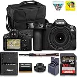 Canon EOS R6 Mark III Mirrorless Camera with 24-105mm f/4L is USM Lens | Full-Frame RF Camera with Advanced AF & 4K Video | for Weddings, Events & Creators + 128GB Card + Camera Case