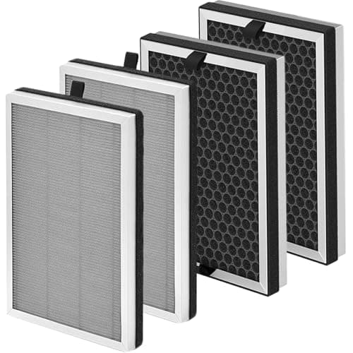 Maostair JF260 Replacement Filter,Compatible with Jafända JF260 and AP1273 Air Purifiers,H13 True HEPA Activated Carbon 3-Stage Filtration(4 Pack)