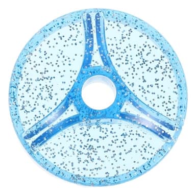 MOBUTOFU Record Center Adapter: Vinyl Player Center Hole Adapter - Recorder Spindle Insert - DJ Turntable Recorder Accessories for Turntables Blue