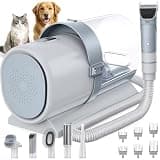 NEWBULIG Pet Grooming Vacuum Kit for Cats and Dogs, 2.5L Dust Cup