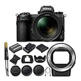 Z 6II Mirrorless Camera NIKKOR Z 24-70mm f/4 S Lens Bundle with FTZ II Mount Adapter