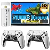 2026 Upgraded Retro Gaming Console Stick, 20,000+ Retro Game Stick, 23 Emulators, Built-in Classic Video Games, 4K HD HDMI TV Game Stick Plug & Play Game Console for TV 2 Wireless