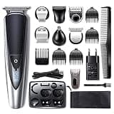 Barber Scissors Hair Clippers for Men, Professional All in one Beard Trimmer Grooming Clipper Rechargeable face Body Electric Shaver Haircut Machine