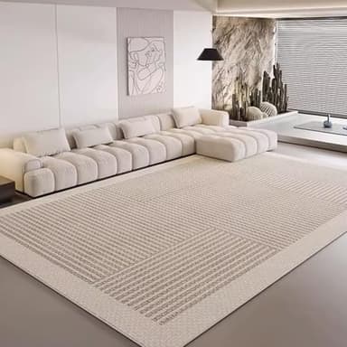 GUAWJRZDP Graphene Electric Heating Carpet, Large Heated Carpet, Adjustable Temperature, Electric Heated Area Rug with Timer for Living Room, Removable and Washable(Color 9,240x400cm/94.4x157.4'')
