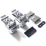 Snare Drum Adjuster Zinc Alloy Drum Hardware Fine Tuning Adjuster Sanding Belt Style Drum Assembly Part Snare Drum Accessories Replacement Component for Drum Set Use