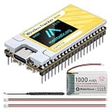 Wireless Tracker V2 + 1000mAh Battery UC6580 Dual Band GNSS GPS Module ESP32-S3 WiFi BLE 28dBm High Power SX1262 LoRa Supports Asset Tracking Personnel Positioning Compatible with Meshtastic LoRaWAN