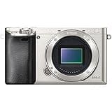 Sony Alpha a6000 Mirrorless Digital Camera 24.3MP SLR Camera with 3.0-Inch LCD - Body Only (Silver)
