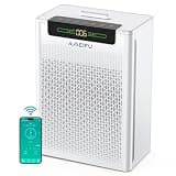AMEIFU Air Purifiers for Home Large Room up to 3000sq.ft, H13 True Hepa Air Purifiers for Pets Hair, Dander, Smoke, Pollen