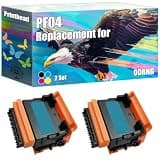 ODRNG Compatible with Canon PF04 Printhead Work for Canon imagePROGRAF iPF785 iPF785MFPM40 iPF830 iPF840 iPF850 Printers, with Chip, High Yield 30000 Pages, Bright Colors Clear Printing (2 Set)