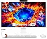 ASUS 27" FHD Touchscreen All-in-One PC, AMD Ryzen AI 7 350 (Up to 5.0GHz), AMD Radeon 860M, 32GB 5600MHz DDR5, 1TB SSD, FHD IPS LCD Anti-Glare Display, Wi-Fi 6, Copilot Key. KB & Mouse, Windows 11 Pro
