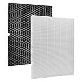 Activated Carbon Filter and HEPA Filter Replacement for ZERO S (AZSU350-JWE) and AZSU350-JWB Air Purifier
