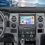 9" Touchscreen Car Radio for Ford F150 2013-2014 with Wireless CarPlay Android Auto with Bluetooth,GPS Navigation, FM/Audio Backup Camera 4+64G